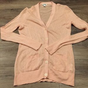 Old Navy pink cardigan
